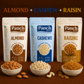 Panch Nuts Premium Dry Fruits Combo – Almonds, Cashews & Raisins | 100% Natural & Fresh
